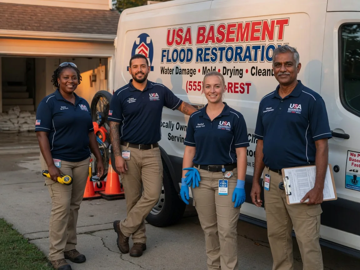Basement Flood Cleanup company in Fresno, OH
